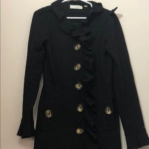 Anthro Charlie & Robin Gumshoe Sweater Coat